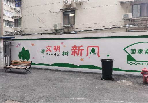 龙州社区墙绘